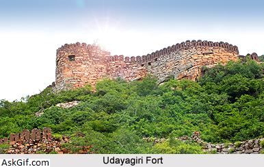 9. उदयगिरी का किला