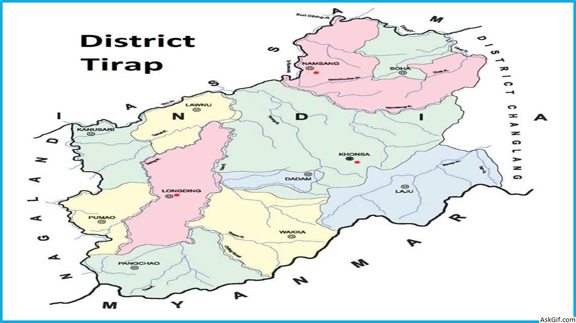 तिरप, खोंसा में घूमने के लिए शीर्ष स्थान, अरुणाचल प्रदेश