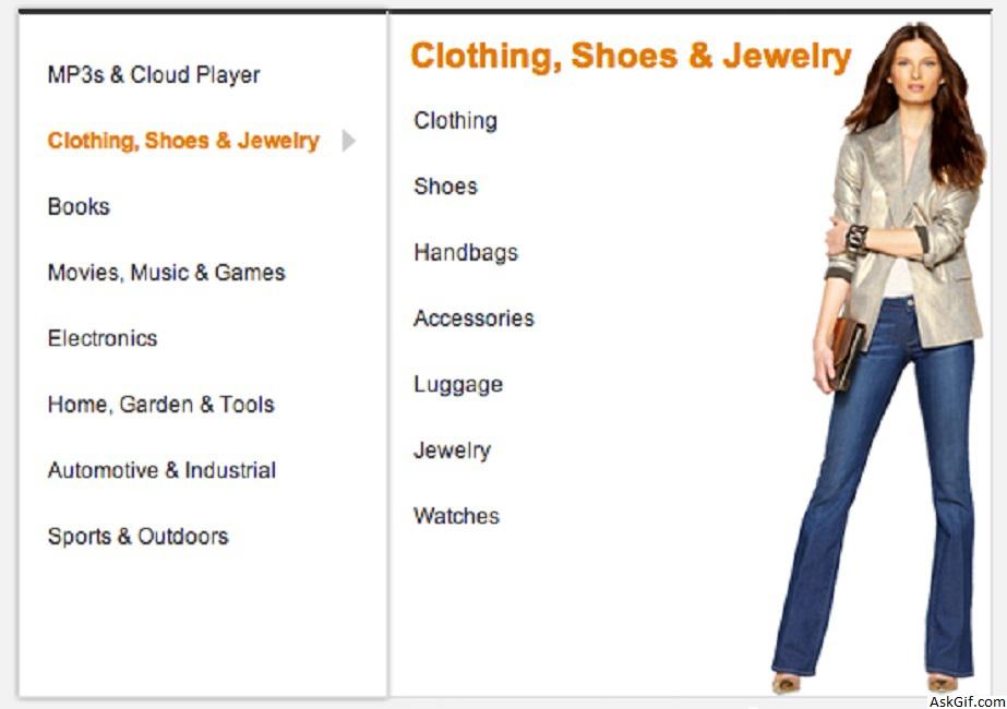 Implementing ECommerce Menu Design Using JSON Data.