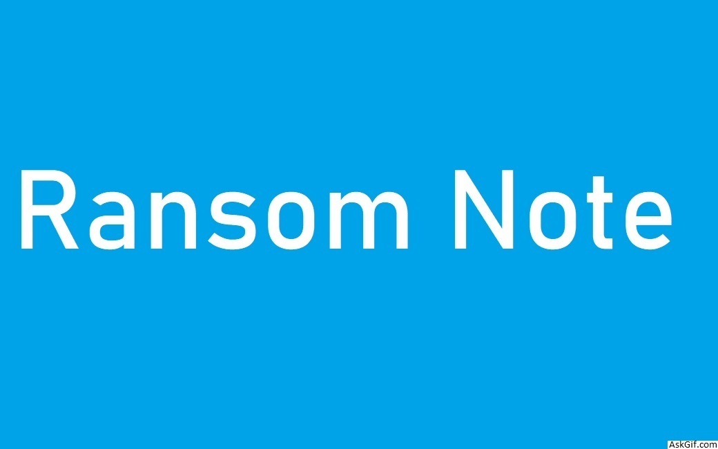 Ransom Note