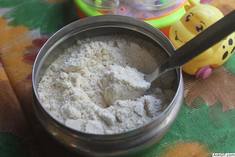 सूजी अनाज मिश्रण पकाने की विधि शिशुओं के लिए - शिशुओं के लिए तुरंत रवा दलिया मिश्रण पाउडर