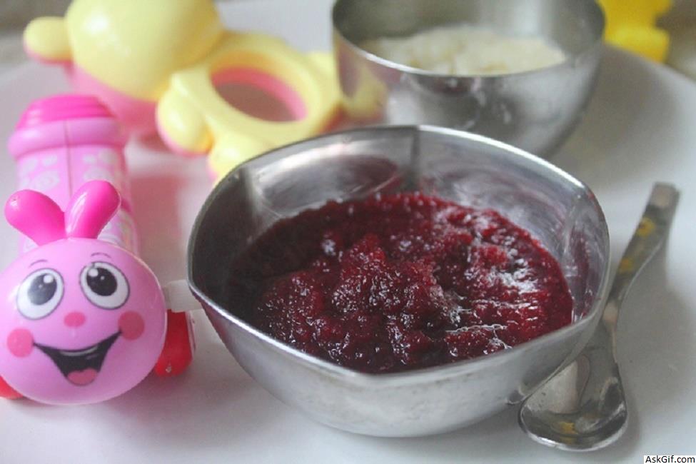 बच्चों के लिए चुकंदर प्यूरी रेसिपी - शिशुओं के लिए चुकंदर प्यूरी कैसे बनाएं