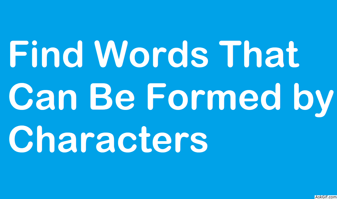 Find Words That Can Be Formed by Characters - Array - Easy - LeetCode