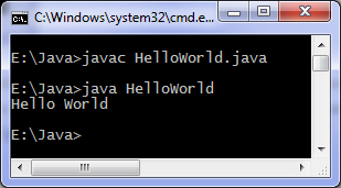 Write a Simple Hello World Program in JAVA.