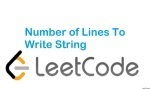 Number of Lines To Write String - String - Easy - LeetCode
