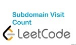 Subdomain Visit Count - Hash Table - Easy - LeetCode