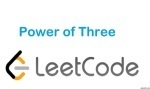Power of Three - Math - Easy - LeetCode