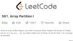 Array Partition I - Array - Easy - LeetCode