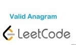 Valid Anagram - Hash Table - Easy - LeetCode