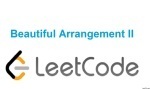 Beautiful Arrangement II - Maths - Medium - LeetCode