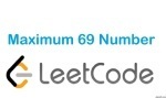 Maximum 69 Number - Math - Easy - LeetCode