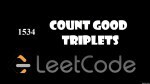 Count Good Triplets - Array - Easy - LeetCode