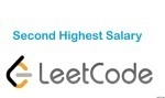 Second Highest Salary - Sql - Easy - LeetCode