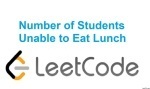 Number of Students Unable to Eat Lunch - String - Easy - LeetCode