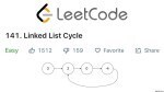 Linked List Cycle - Linked List - Easy - LeetCode