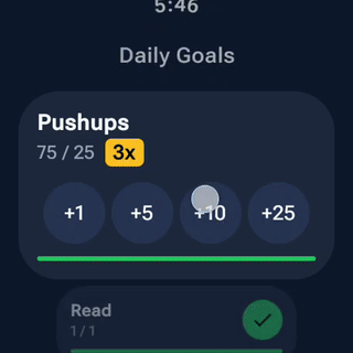 Habit Tracker Wear OS Demo