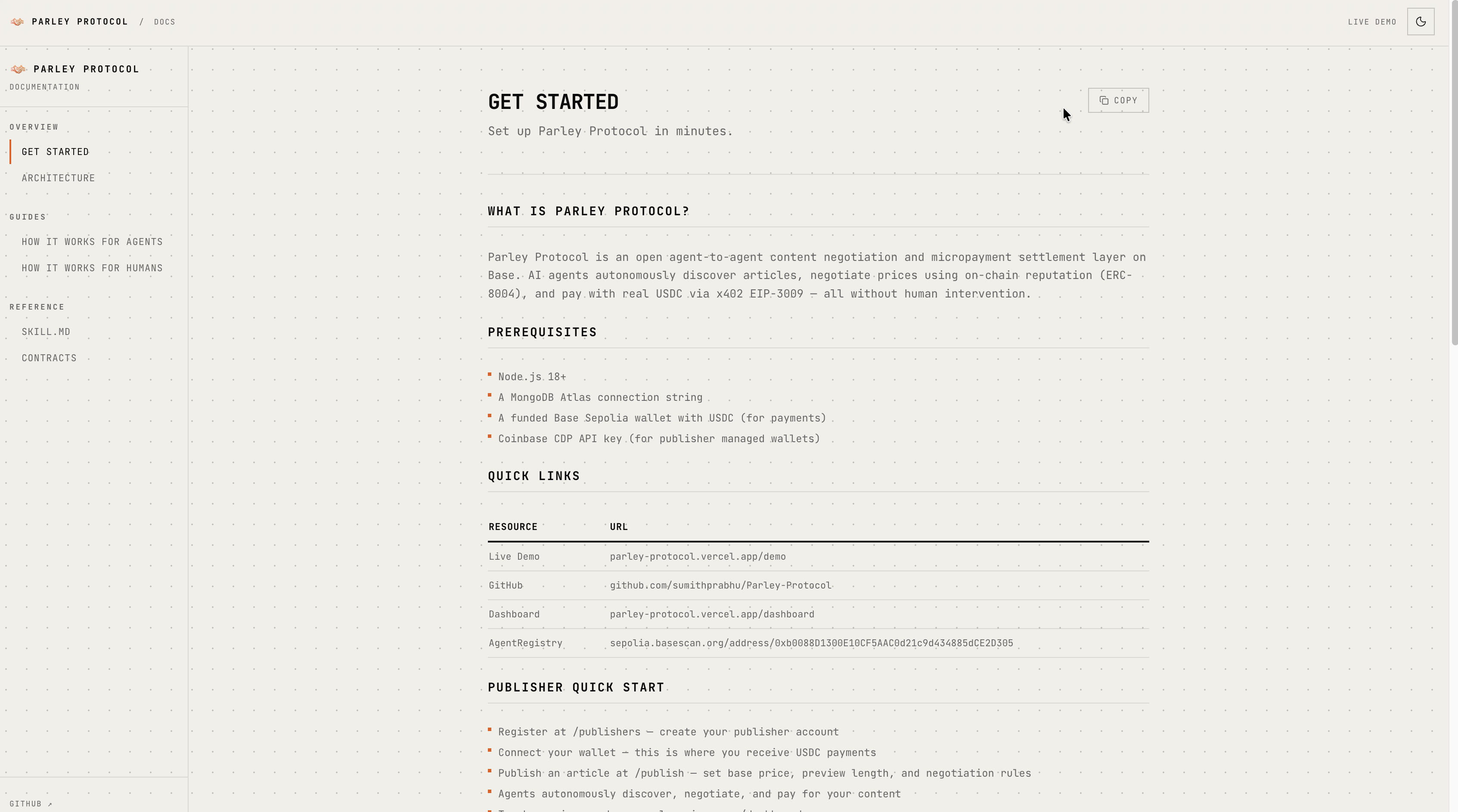 Parley Protocol screenshot 3