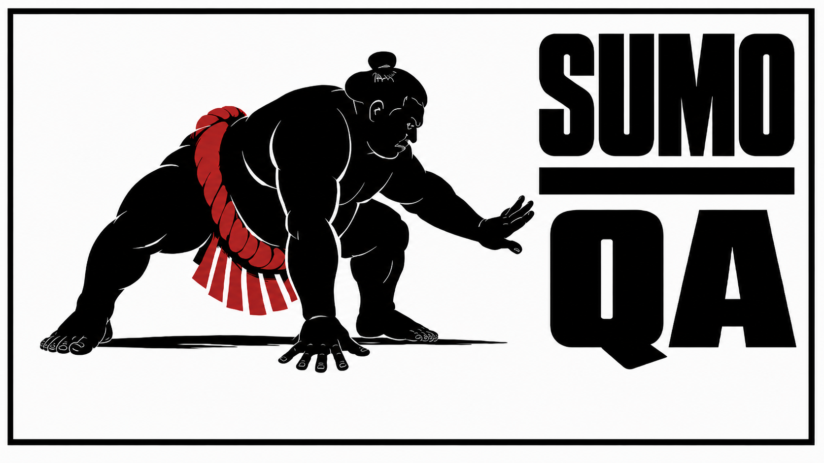 sumo-qa, strong QA, crouching rikishi mark