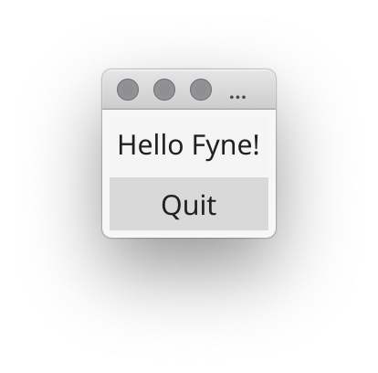 Fyne Hello Light Theme