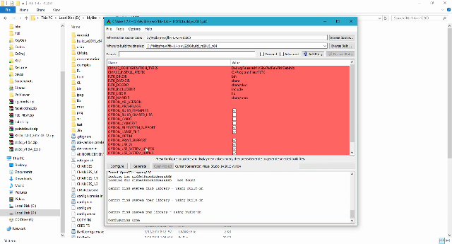 How to Build OpenCV, FLTK, FL-Essentials using CMake