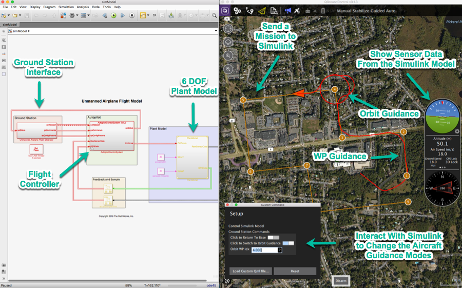 QGC Co-Simulation