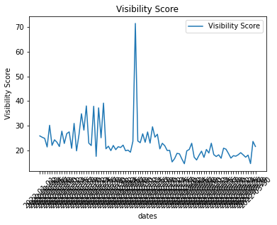 Visibility Score