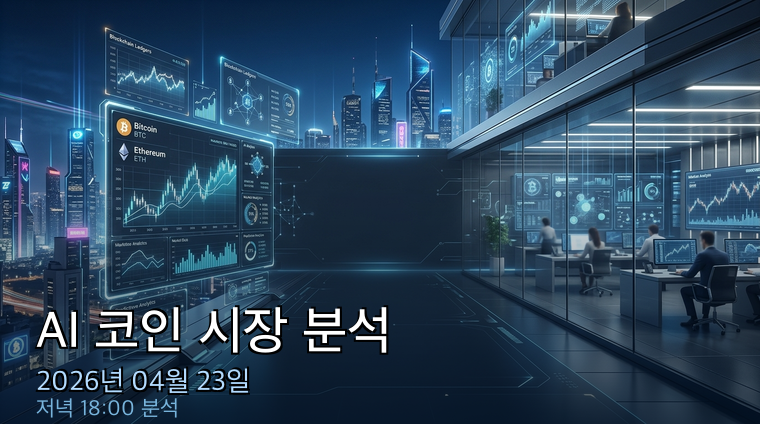 AI 코인 시장 분석 헤더