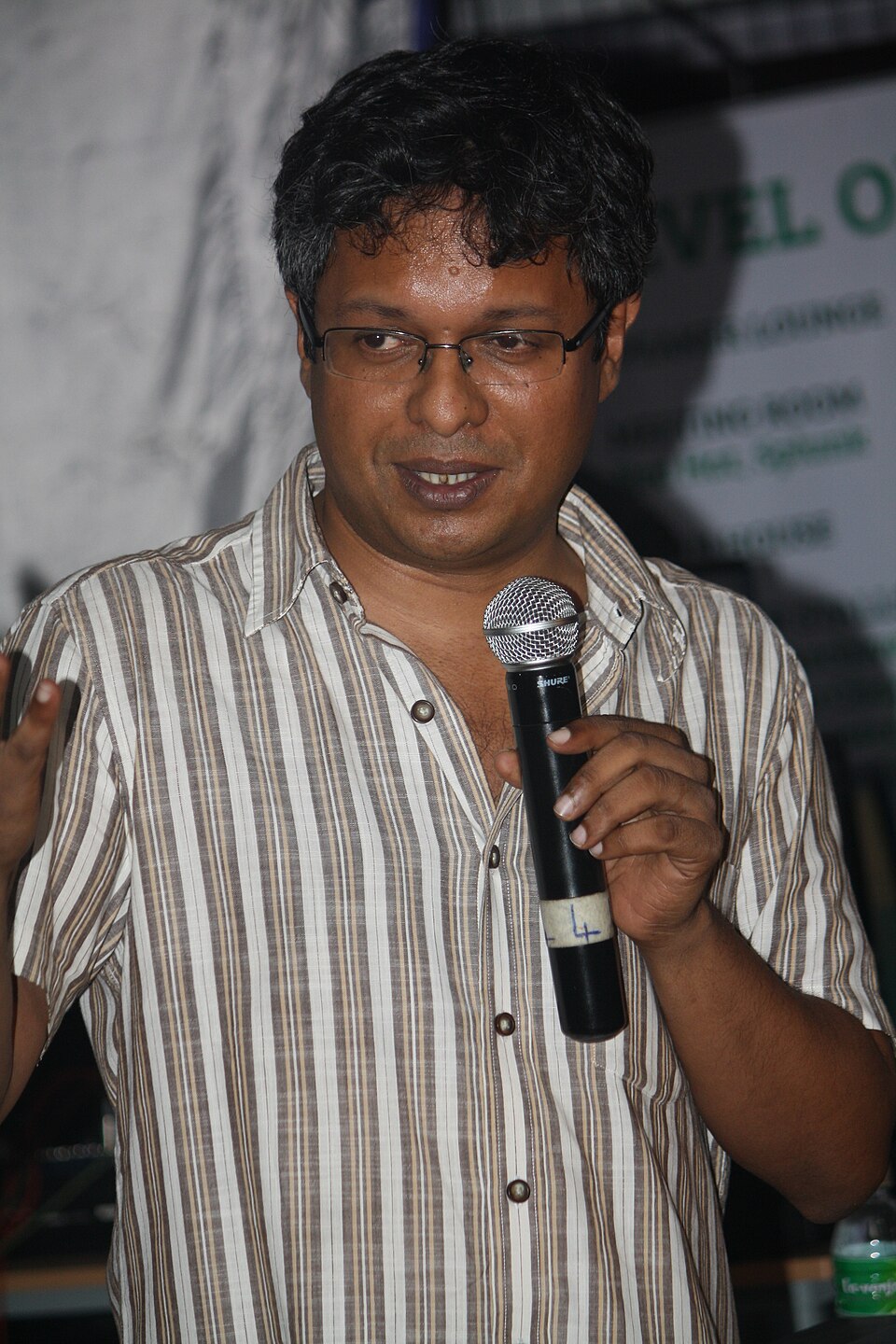 Sunil Abraham speaking during the fifth anniversary celebrations of the Centre for Internet and Society in May 2013.