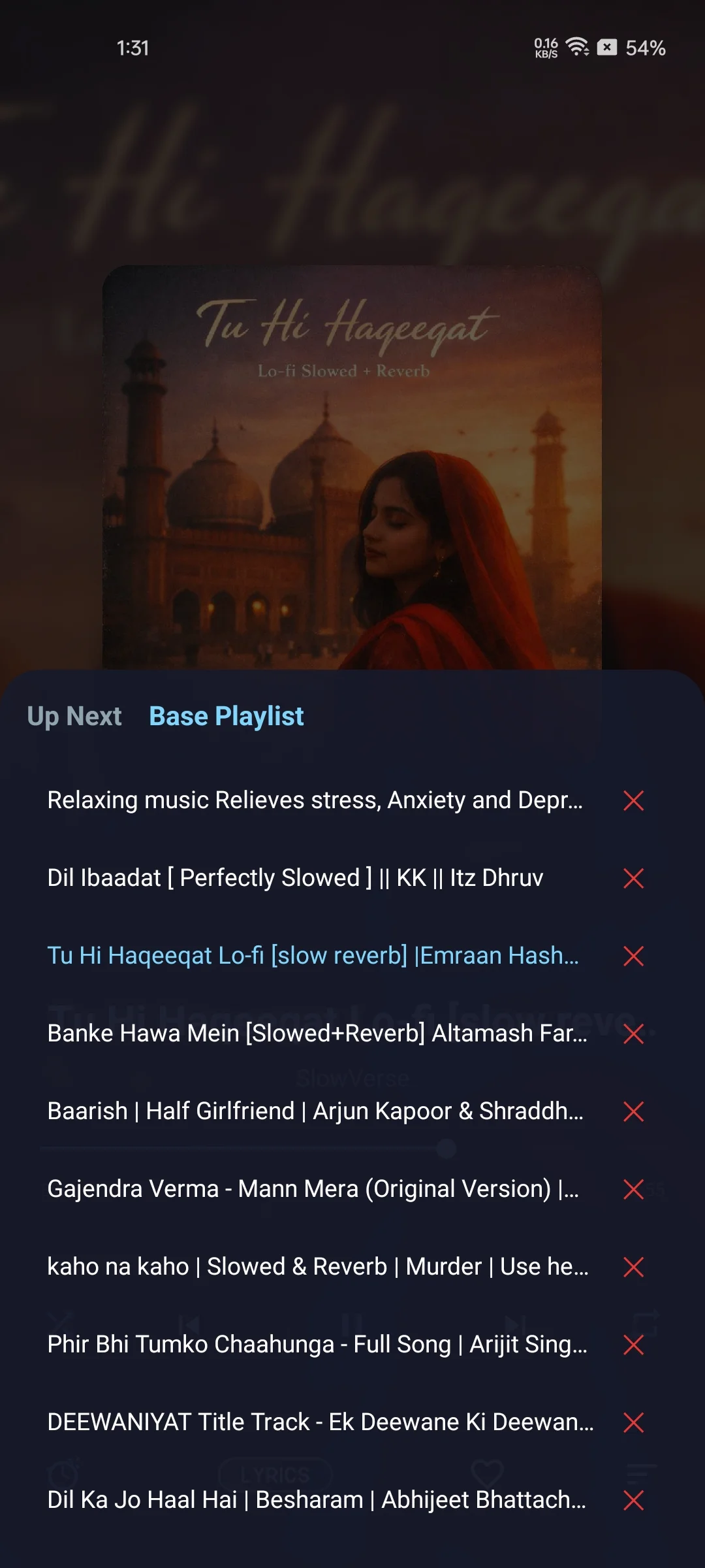 Up Next Queue