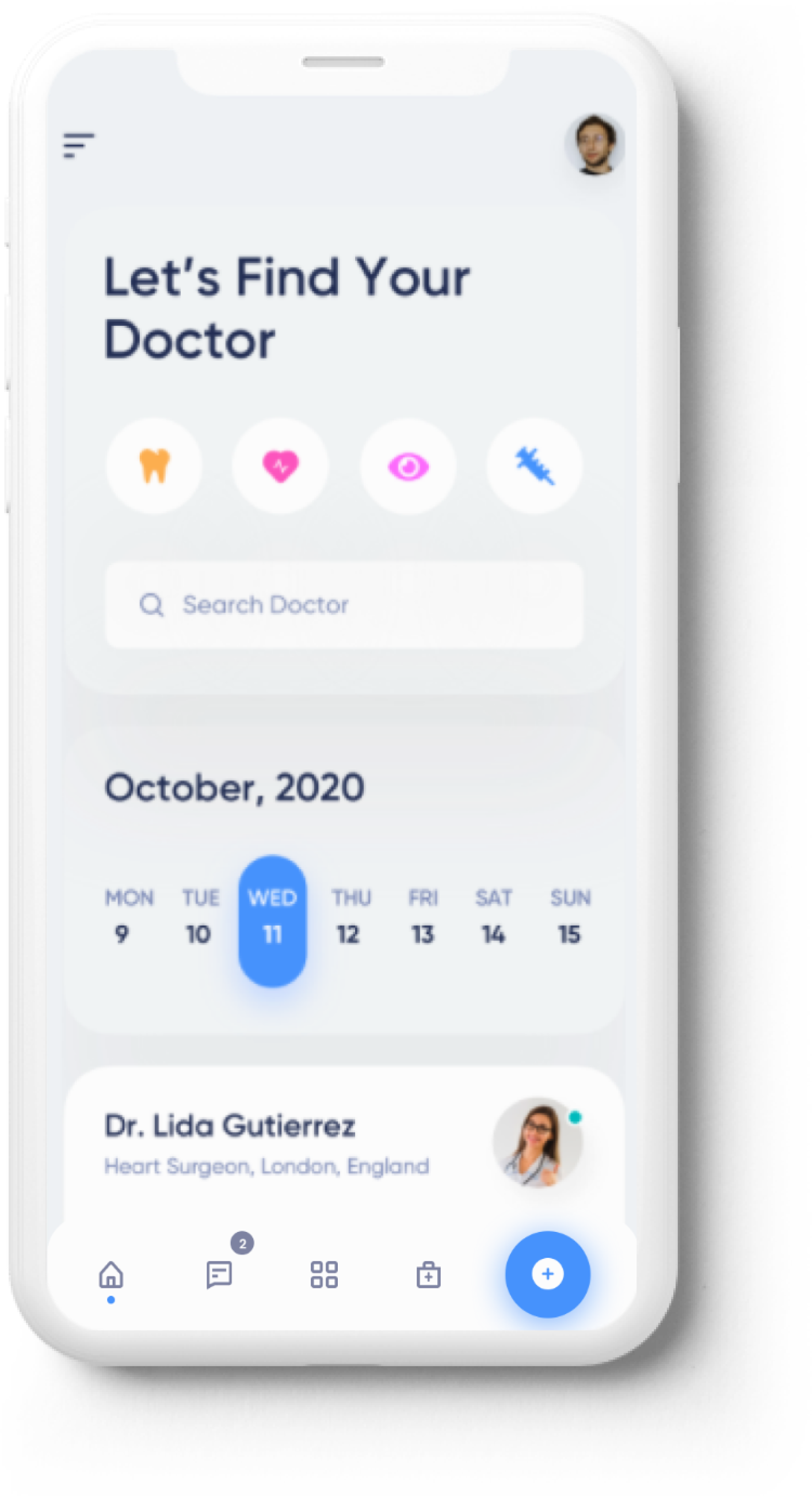 GetDoctor is a complete app developed in Flutter - Source code @GitHub