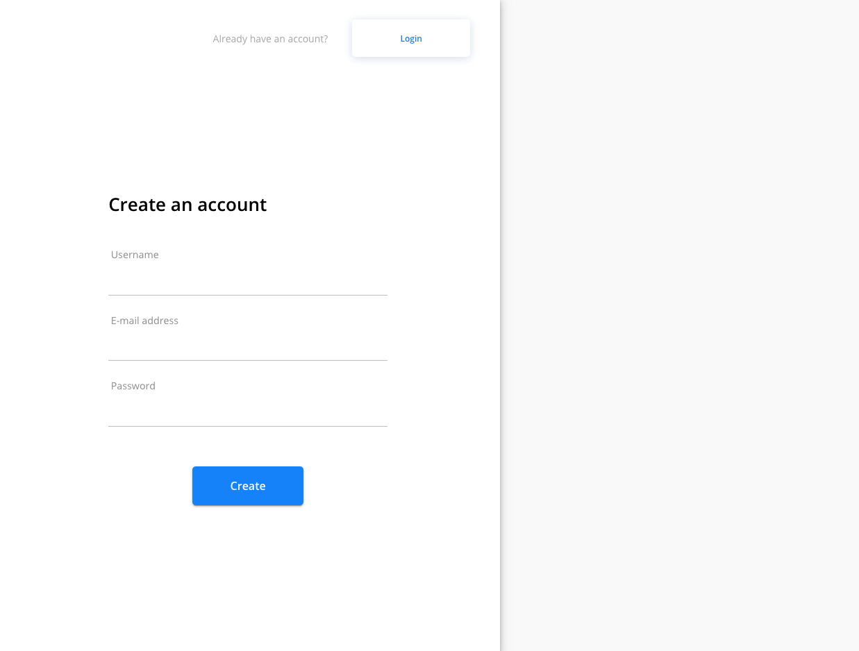 Signup Demo