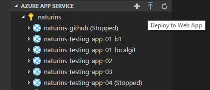 Deploy to Web App