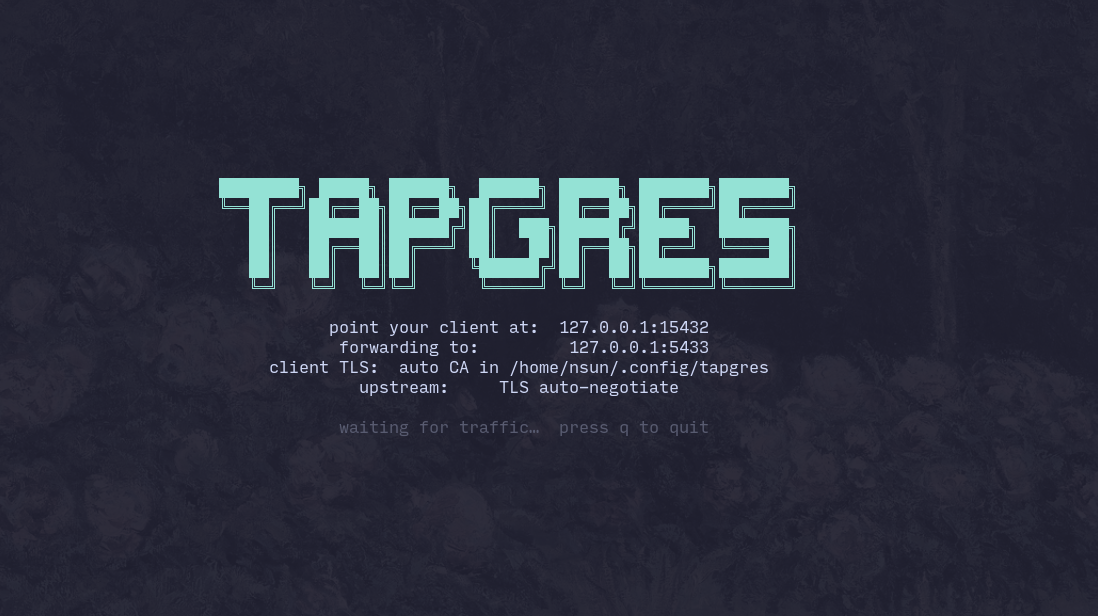 tapgres TUI