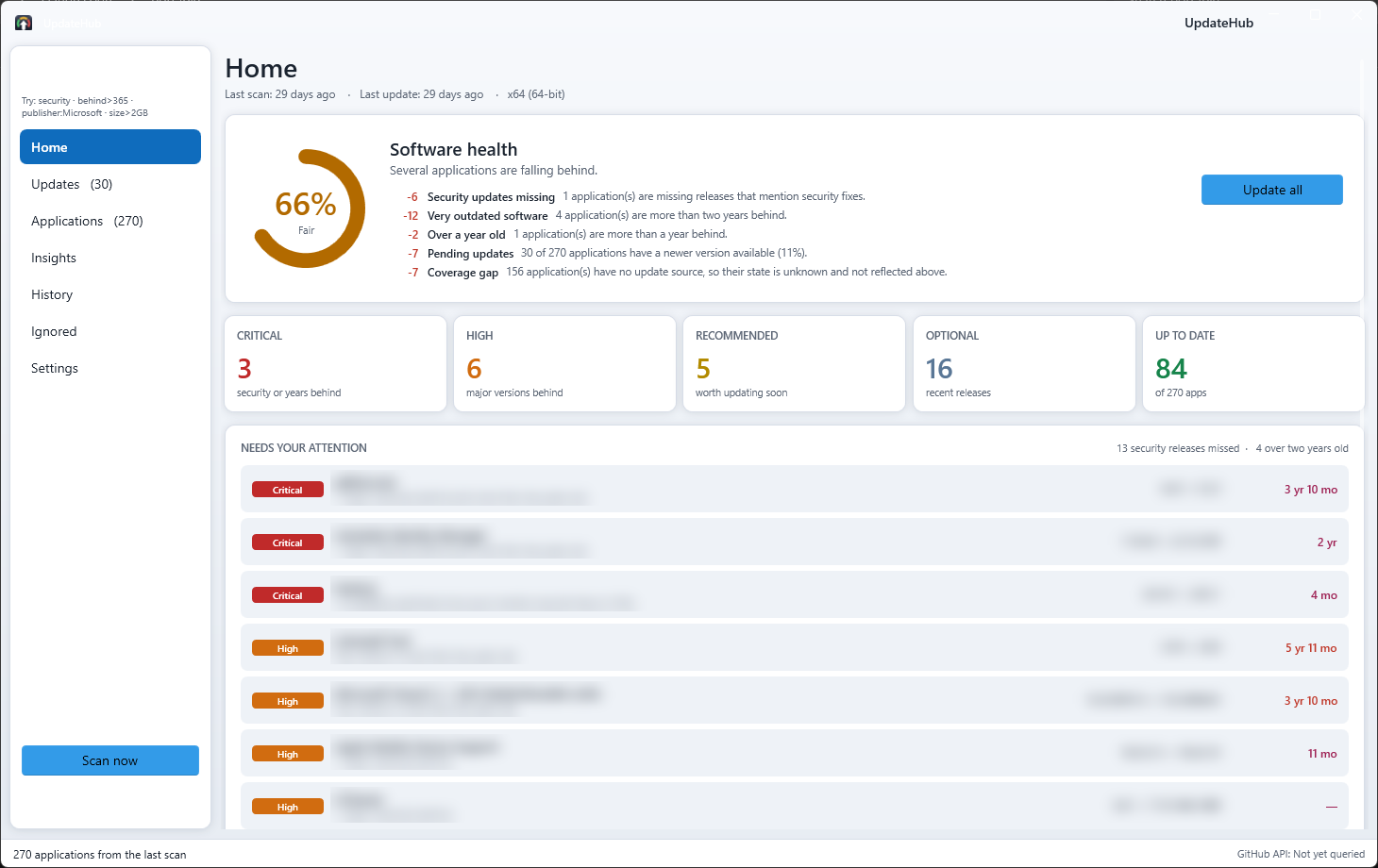 UpdateHub screenshot