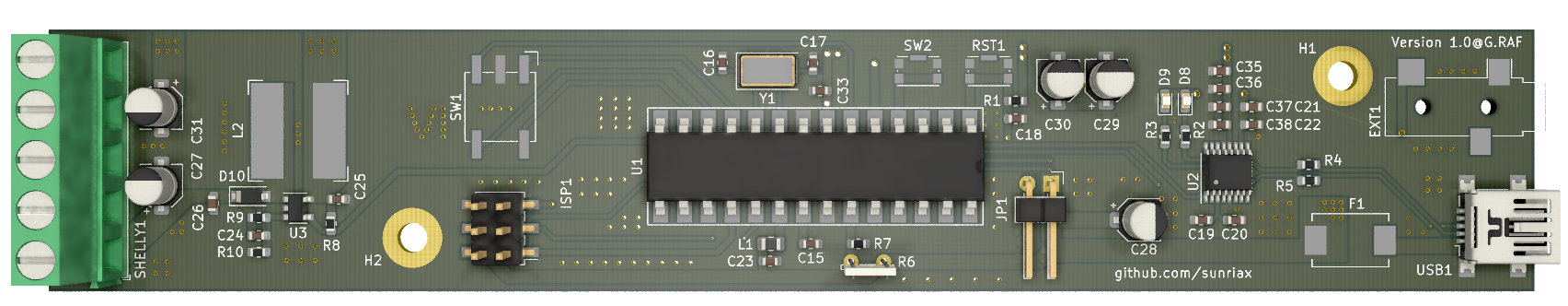 PCB 3D Model