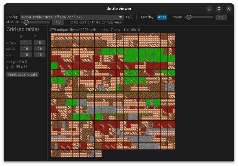 recovered deduplicated tileset