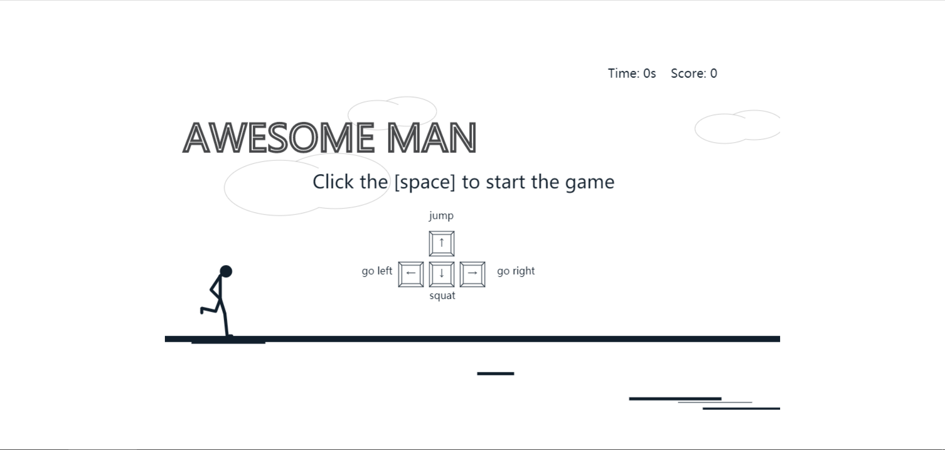 GitHub - liuyubing233/runningGame: one game about running man use canvas