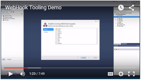 WebHooks Demo Video