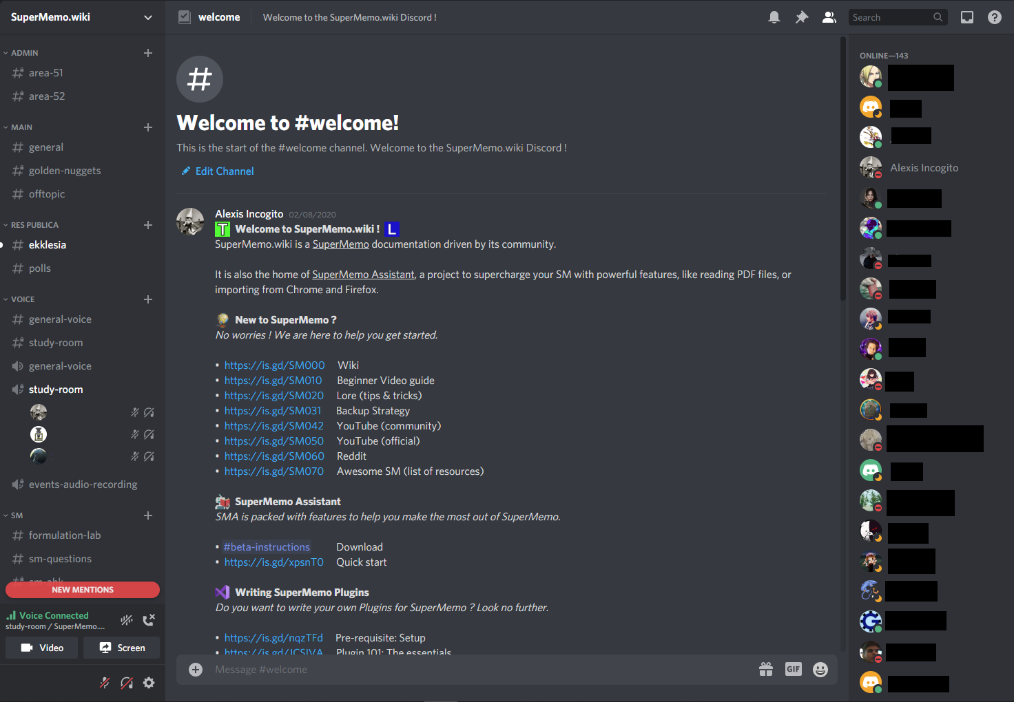 SuperMemo.wiki Discord server