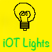 iOT light bulb icon