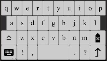 Latin keyboard