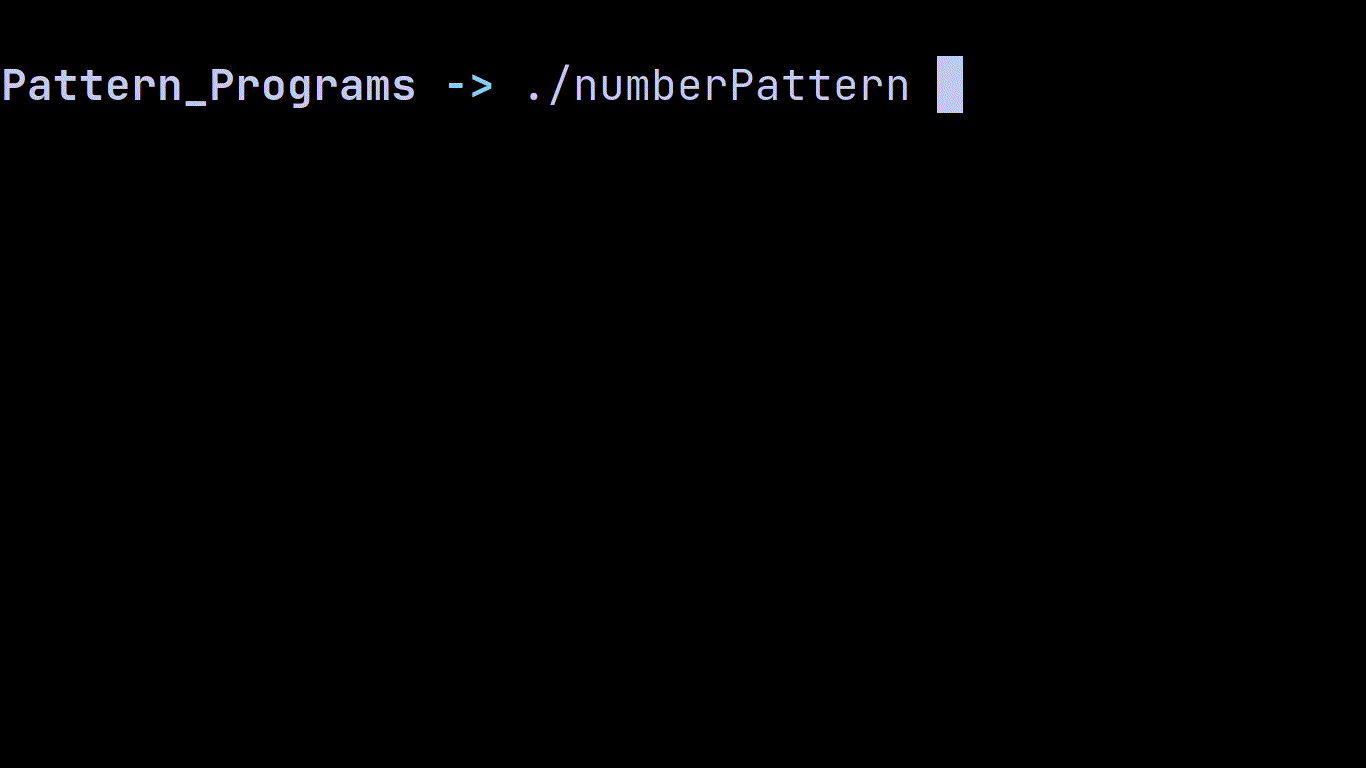 Number Pattern