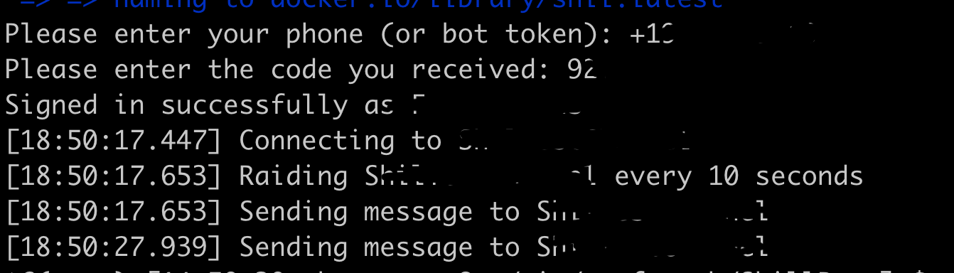 telegram shill bot startup