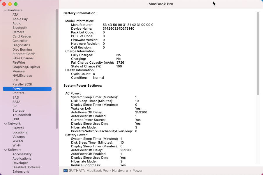 System Info