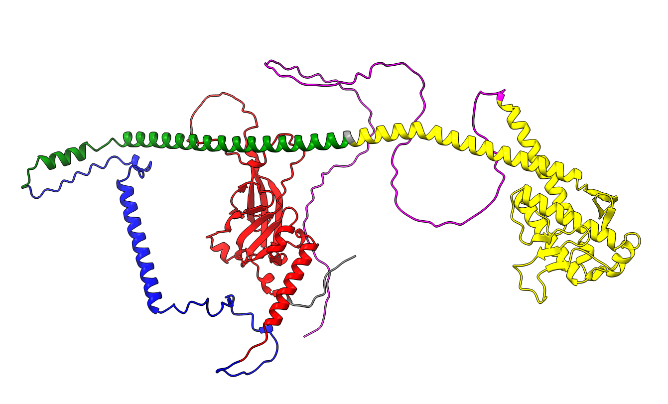 Structure of Q9VK07 threshold 10