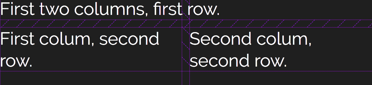 grid width demonstration