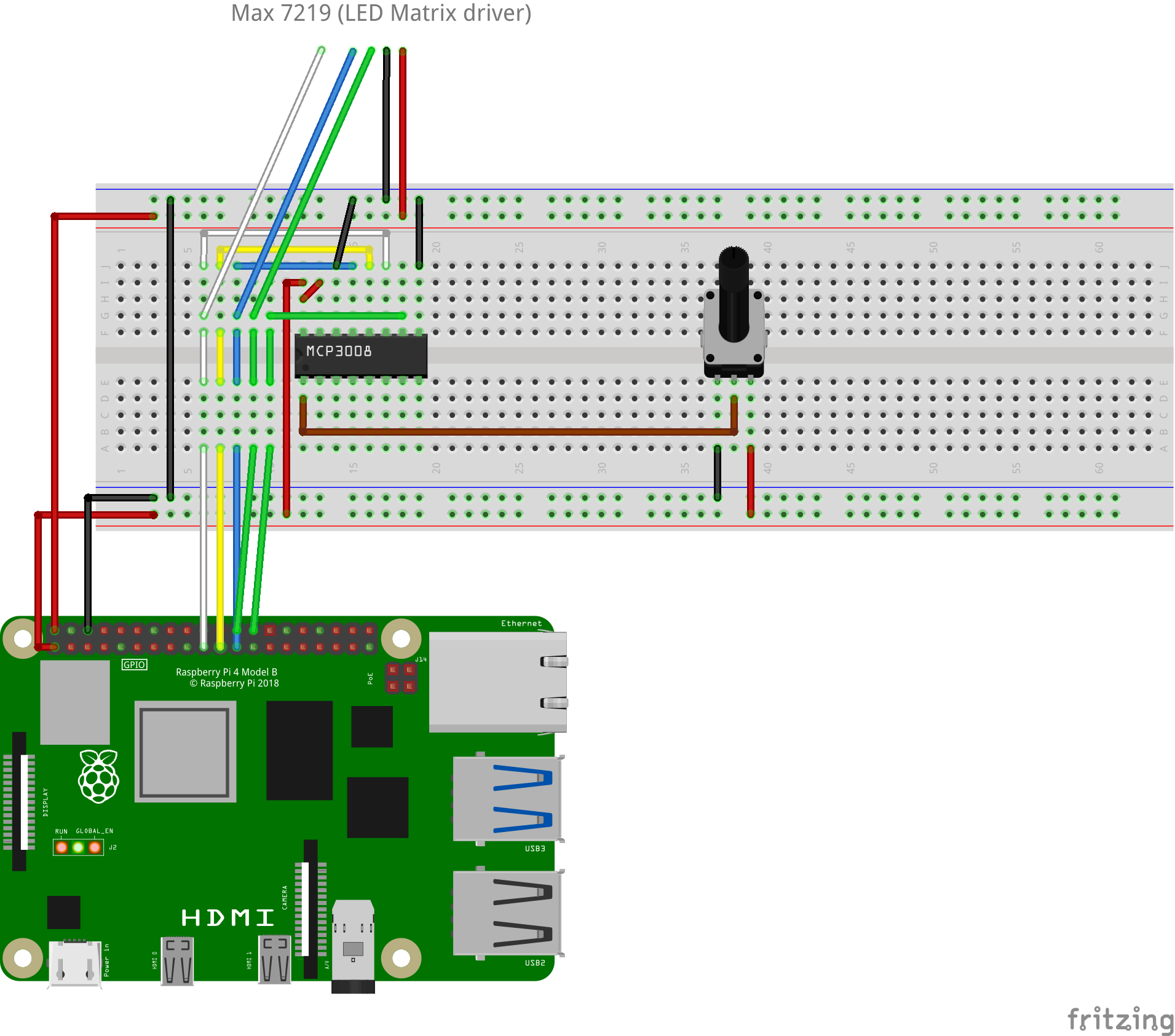 Breadboard diagram