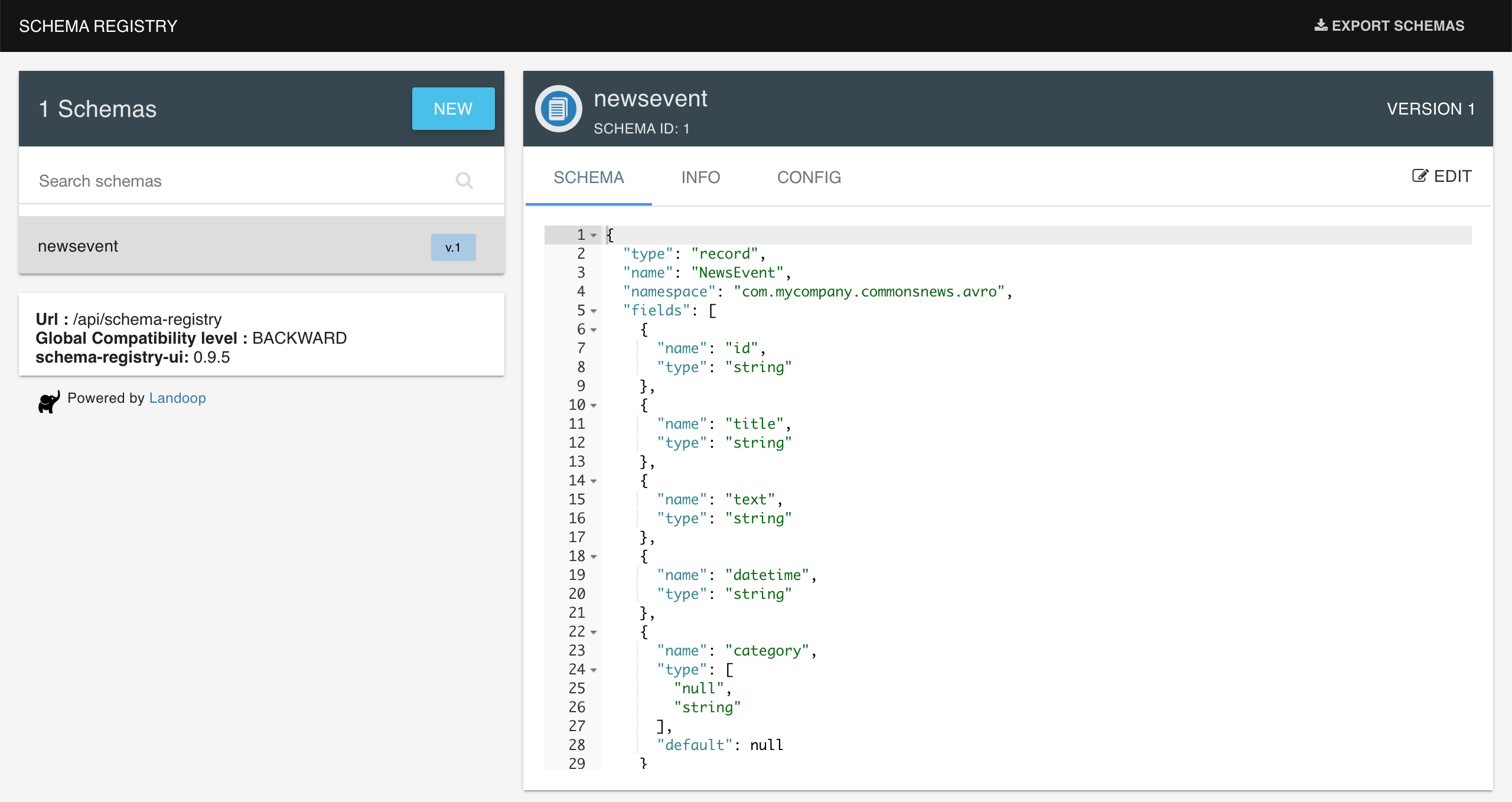 schema registry