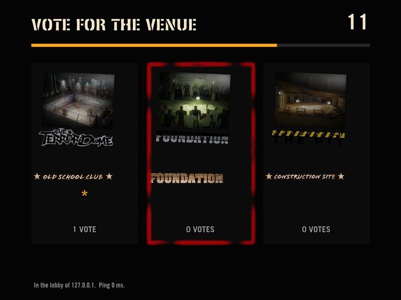 The room votes on the venue