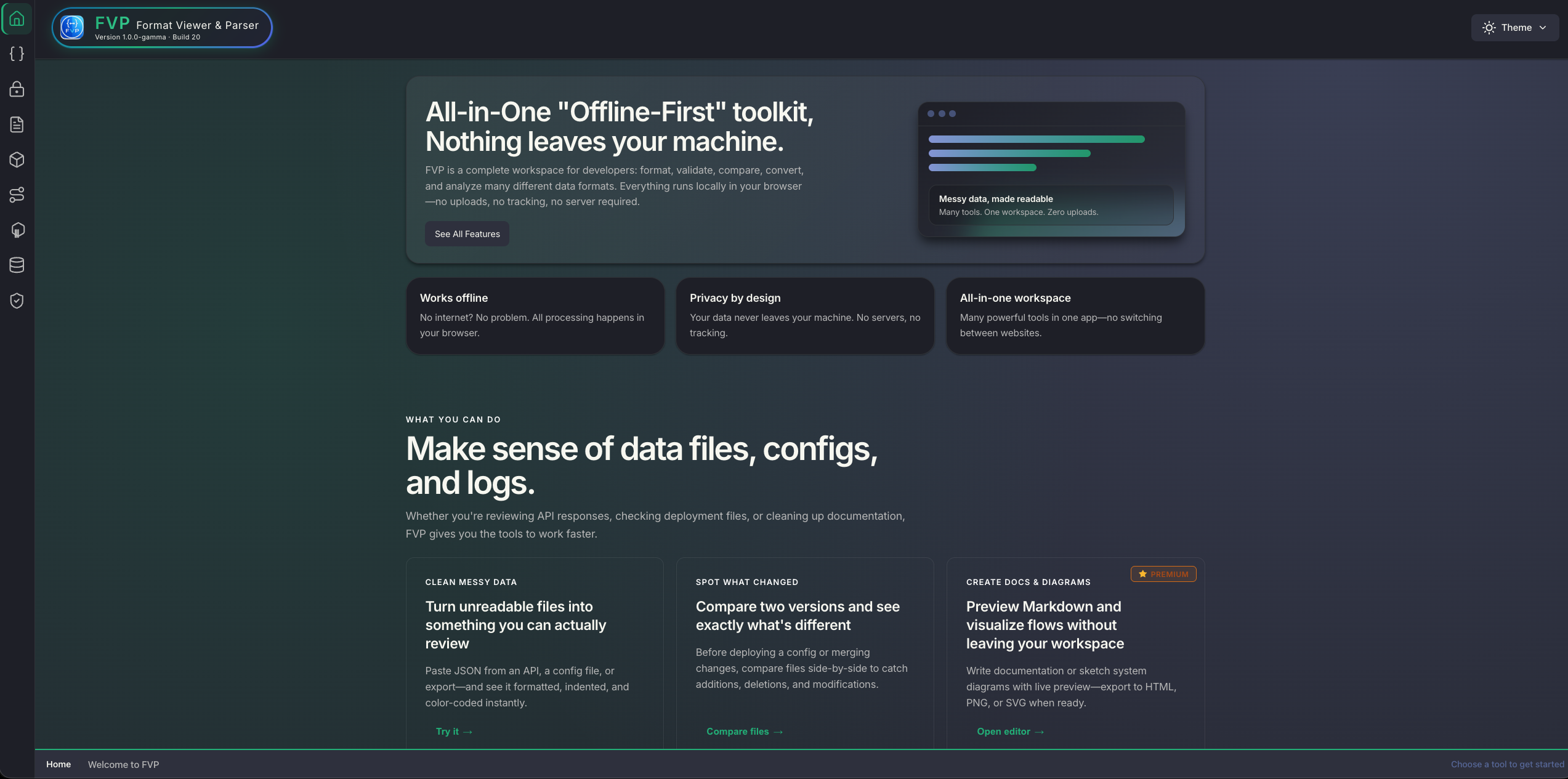 FVP Landing Page